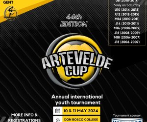 Arteveldecup 2024 : 9, 10-11 Mei