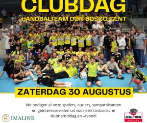 Uitnodiging clubdag op zaterdag 30 augustus 2025